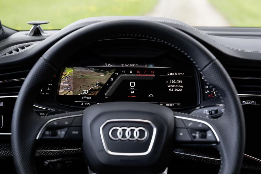 Панель приборов Audi SQ7 TFSI (4M) 2020 года  (WW) (фото 23 из 45)